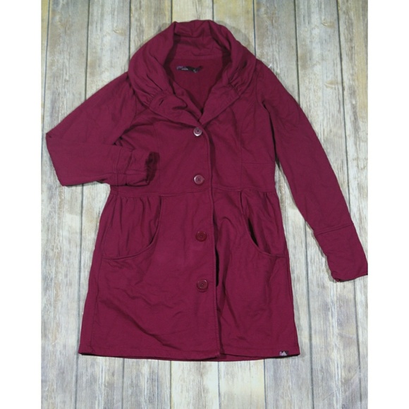 prAna Jackets & Blazers - Prana Mariska Jacket Fleece Button Front Midweight